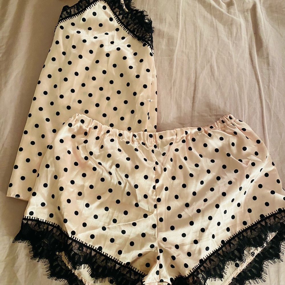 Satin pj set